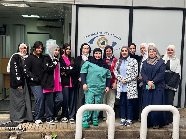 زيارة لطلاب ثانوية الاستجابة إلى مستشفى دلاعة (خبر + 12 صورة)